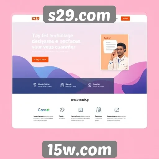 Interface do usuário do s29.com e sua usabilidade
